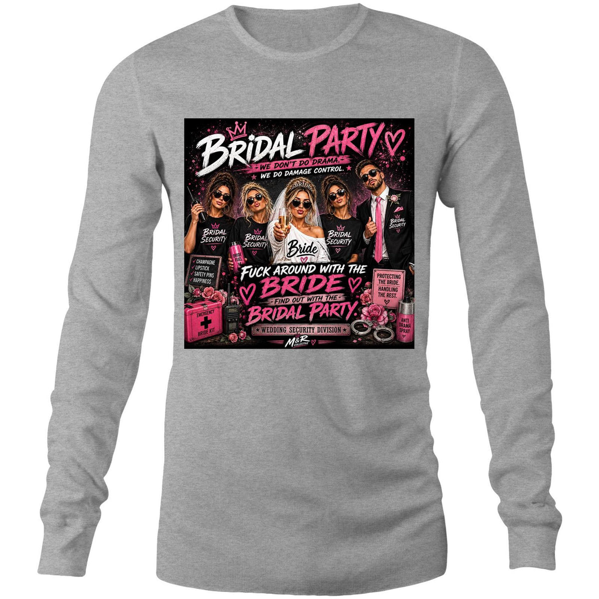 M&R Collective — Bridal Party Wedding Security Unisex Tee