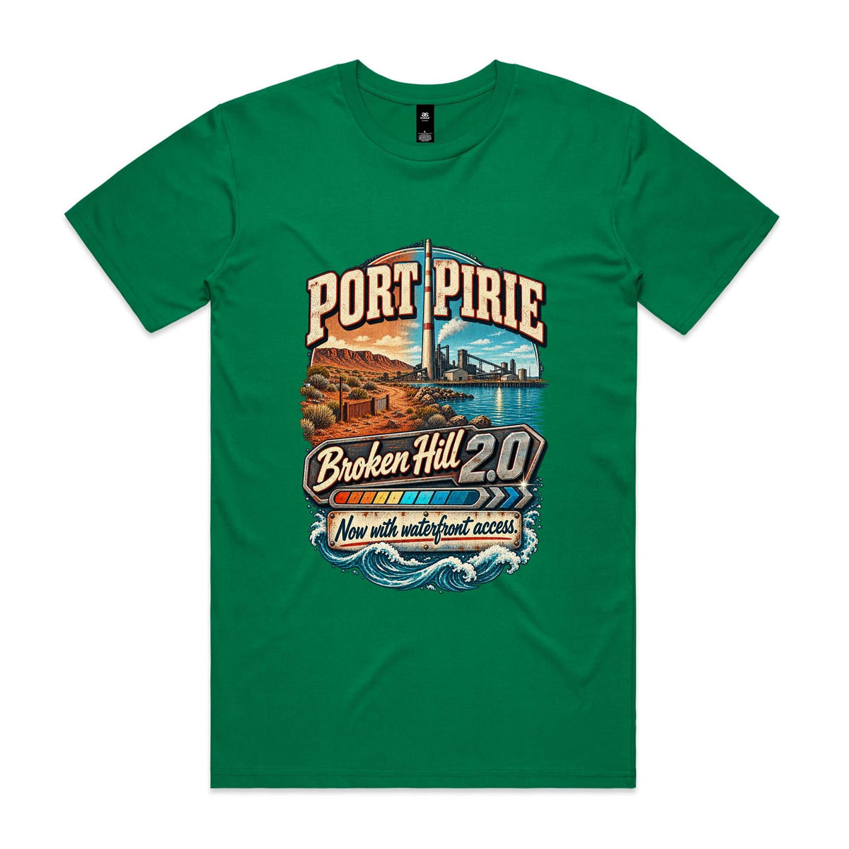 M&R Collective Port Pirie: Broken Hill 2.0 — AS Colour Staple Tee