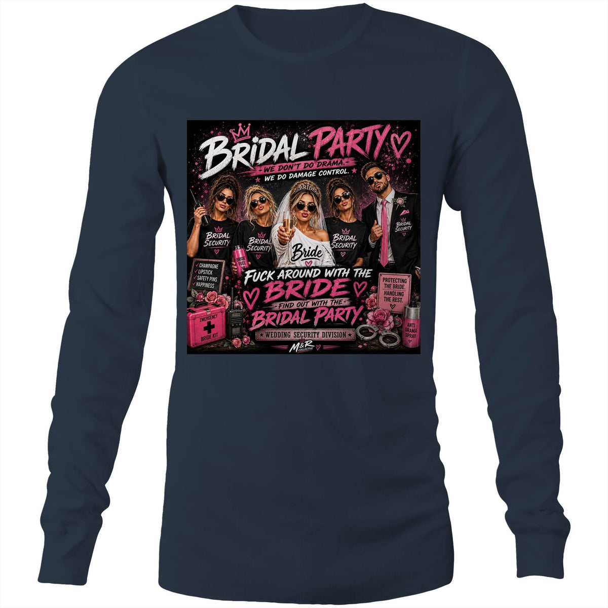 M&R Collective — Bridal Party Wedding Security Unisex Tee