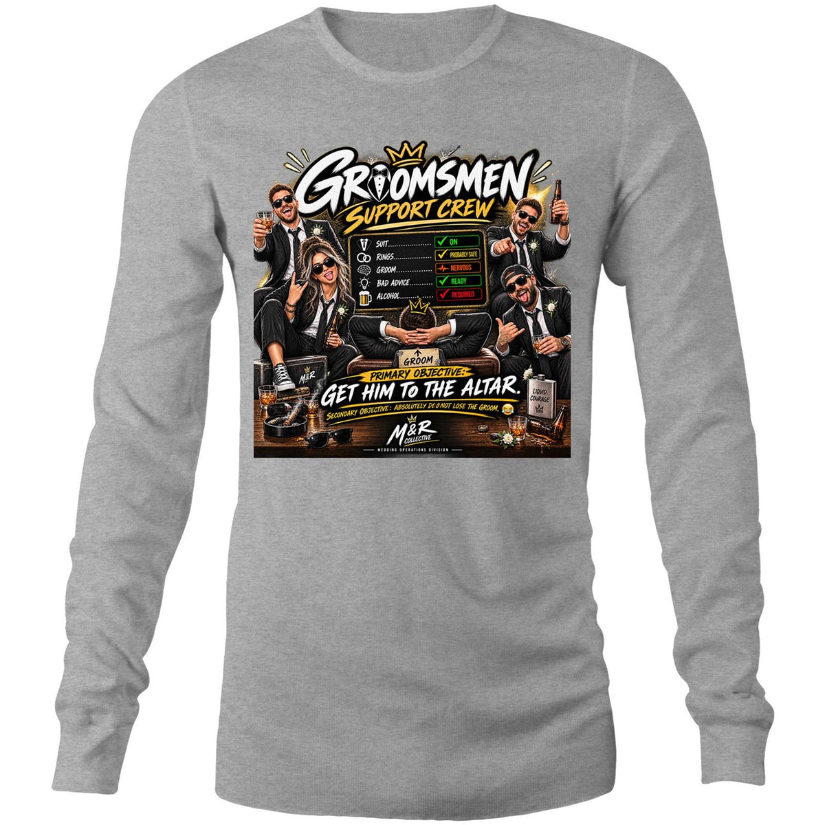 M&R Collective — Groomsmen/women Support Tee