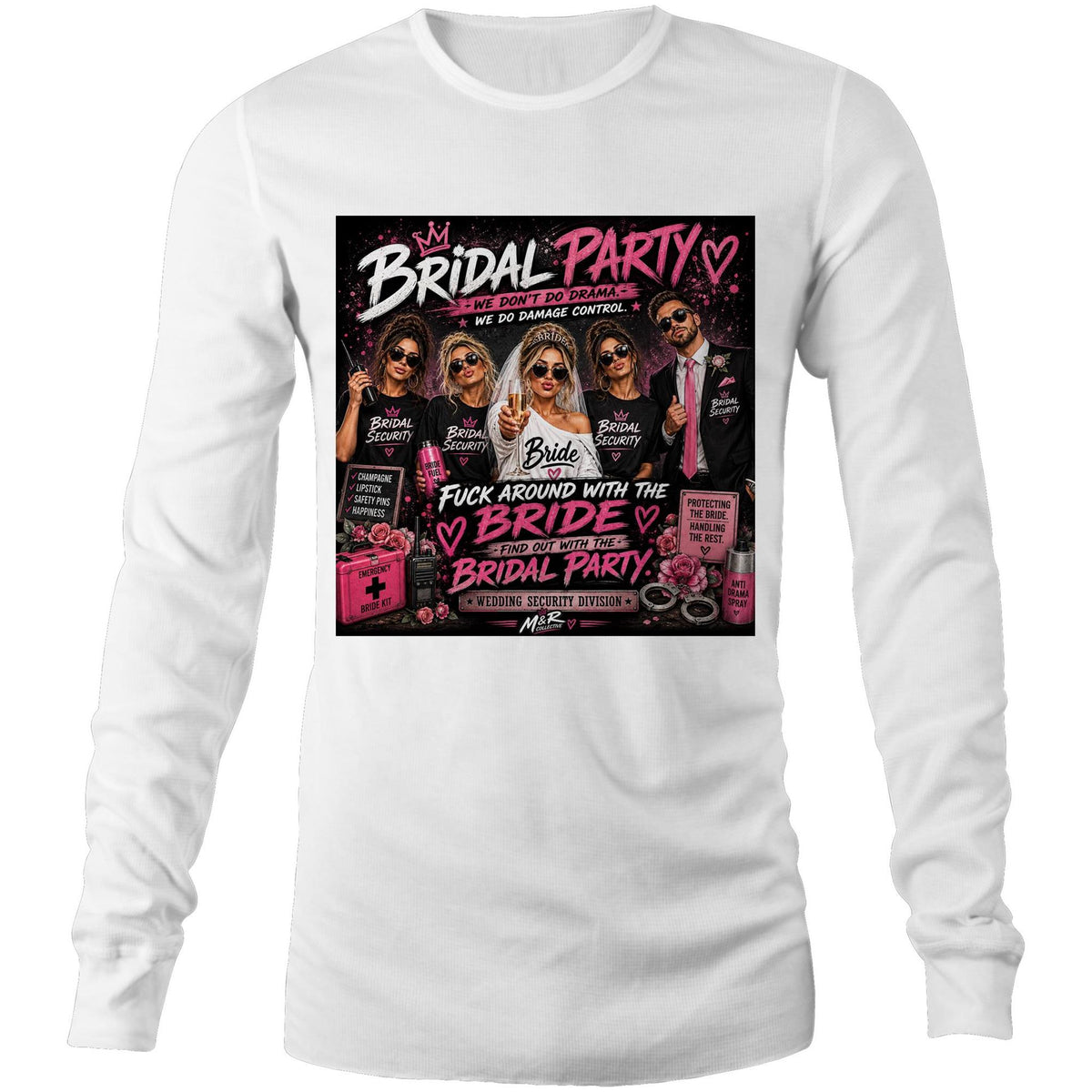 M&R Collective — Bridal Party Wedding Security Unisex Tee