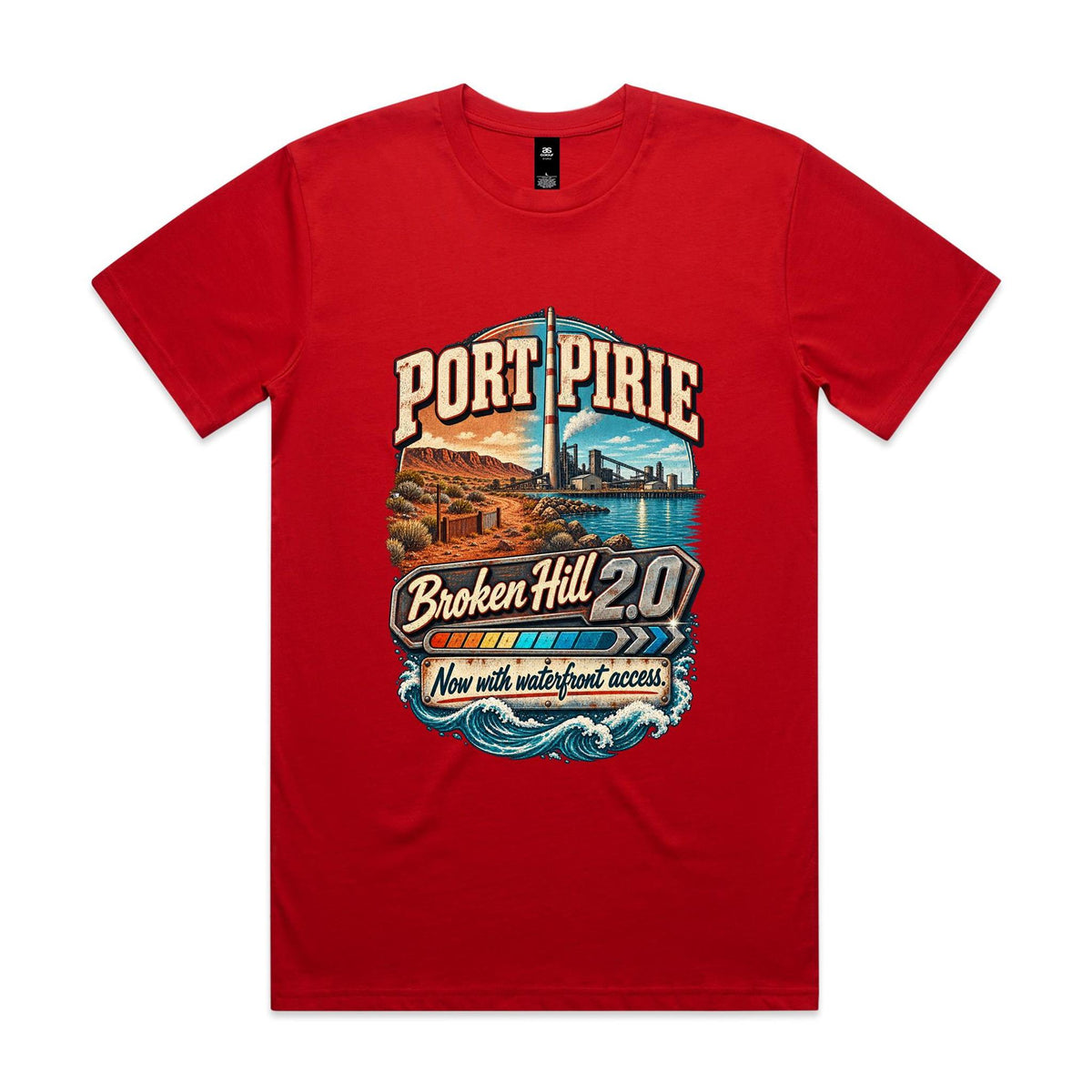 M&R Collective Port Pirie: Broken Hill 2.0 — AS Colour Staple Tee