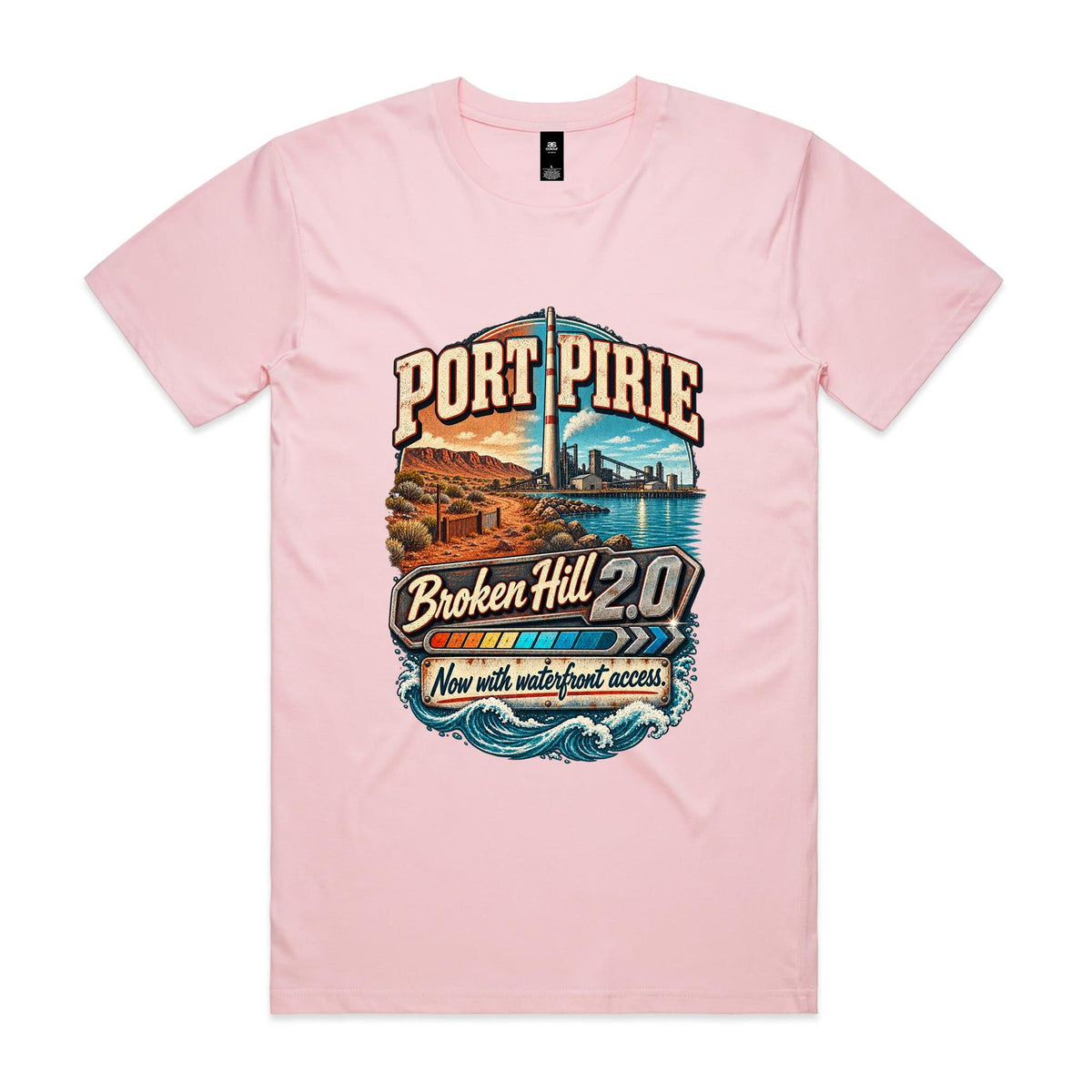 M&R Collective Port Pirie: Broken Hill 2.0 — AS Colour Staple Tee