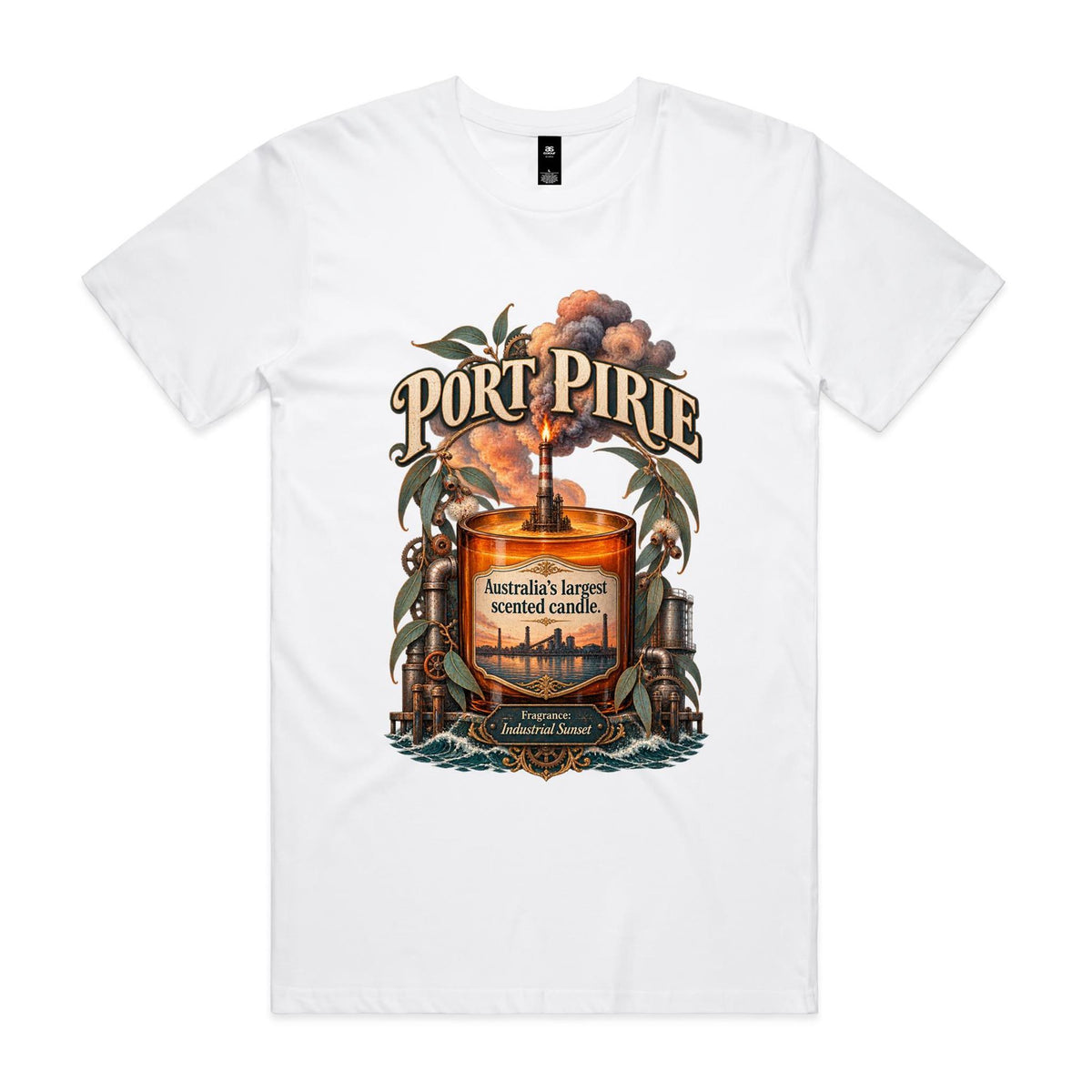 M&R Collective Port Pirie Scented Candle Tee!