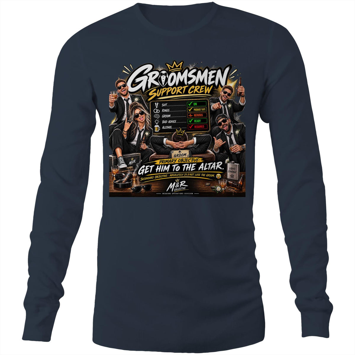 M&R Collective — Groomsmen/women Support Tee