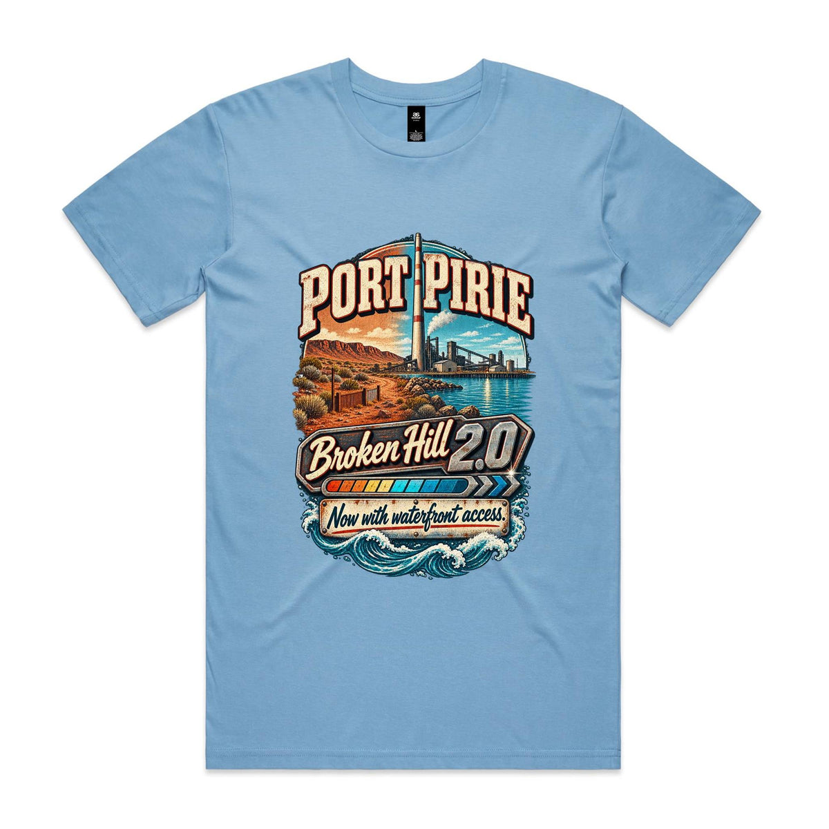 M&R Collective Port Pirie: Broken Hill 2.0 — AS Colour Staple Tee